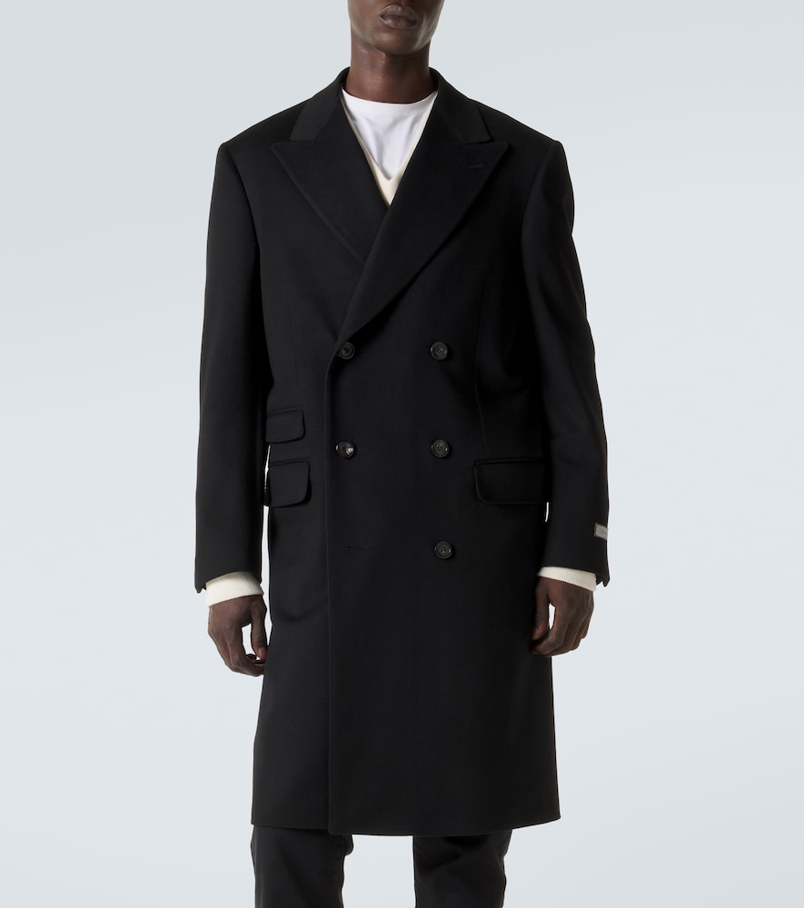  Canali Canali Mantel Aus Wolle Und Kaschmir 