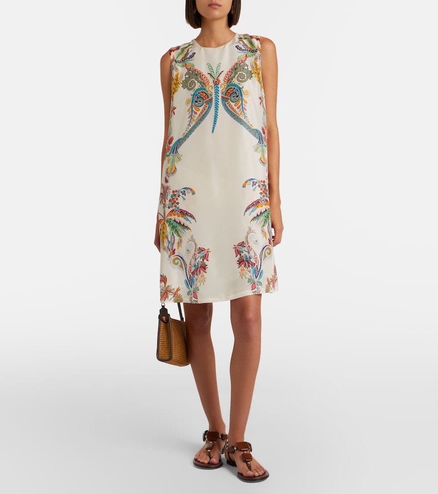  Etro Etro Printed Silk Minidress 