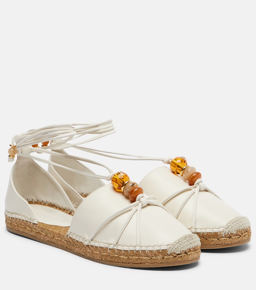 Espadrilles Lemi aus Leder