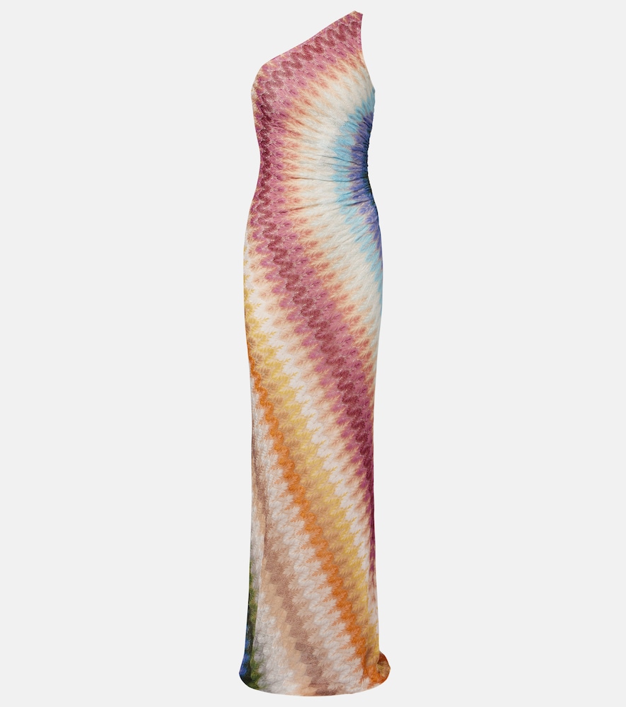 Abito lungo monospalla