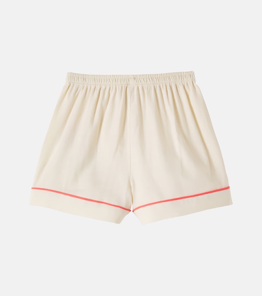  Zimmermann Kids Zimmermann Kids Aster Embroidered Cotton Shorts 