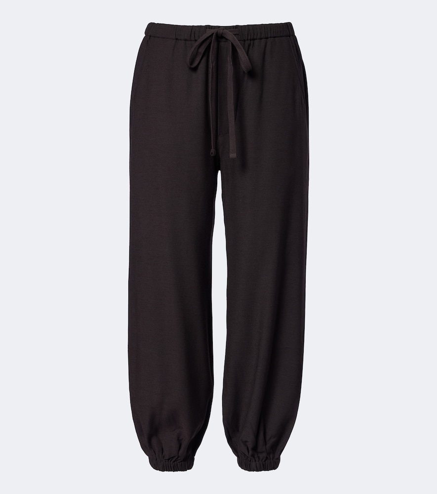 Pantaloni Bubble in twill