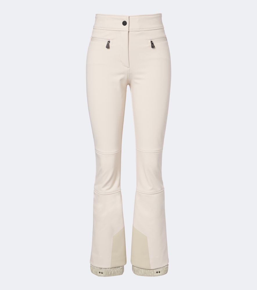 Moncler Grenoble Ski Trousers - Female - Trousers - Beige - S - Sport - Image 4