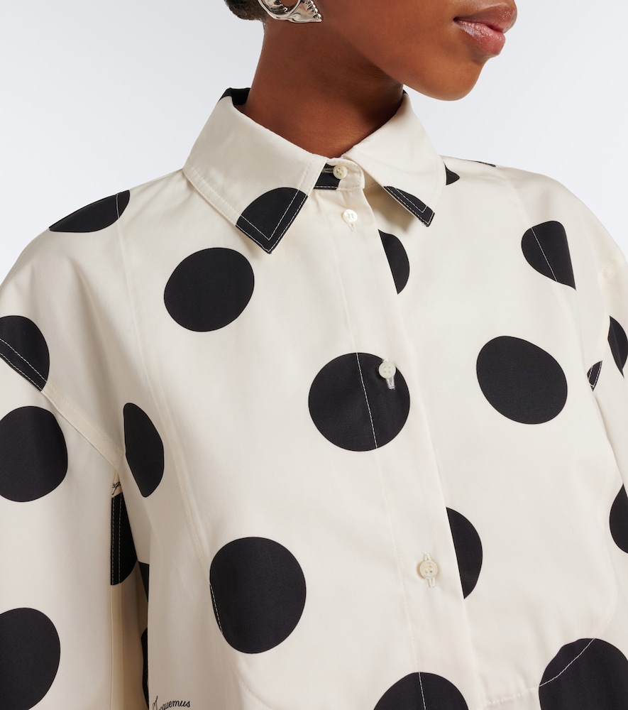 Citta Polka-Dot Cotton Shirt