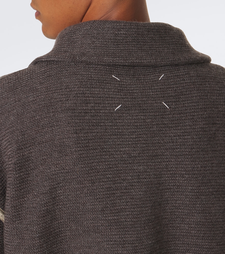 Wool Zip-Up Sweater