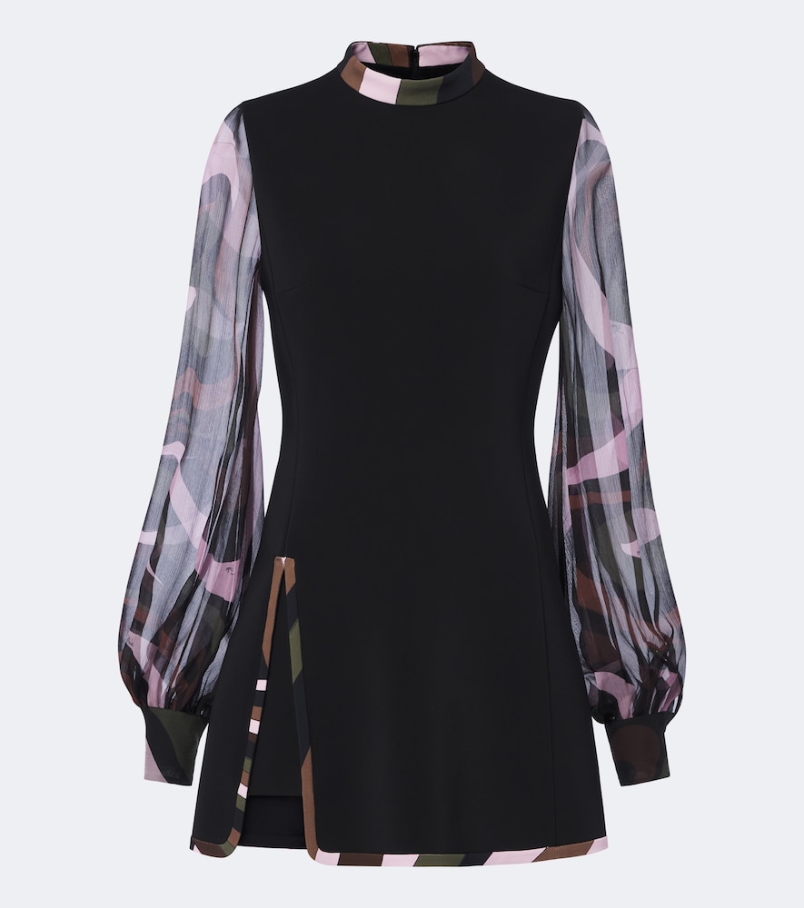 Minikleid Iride aus Cady und Creponne
