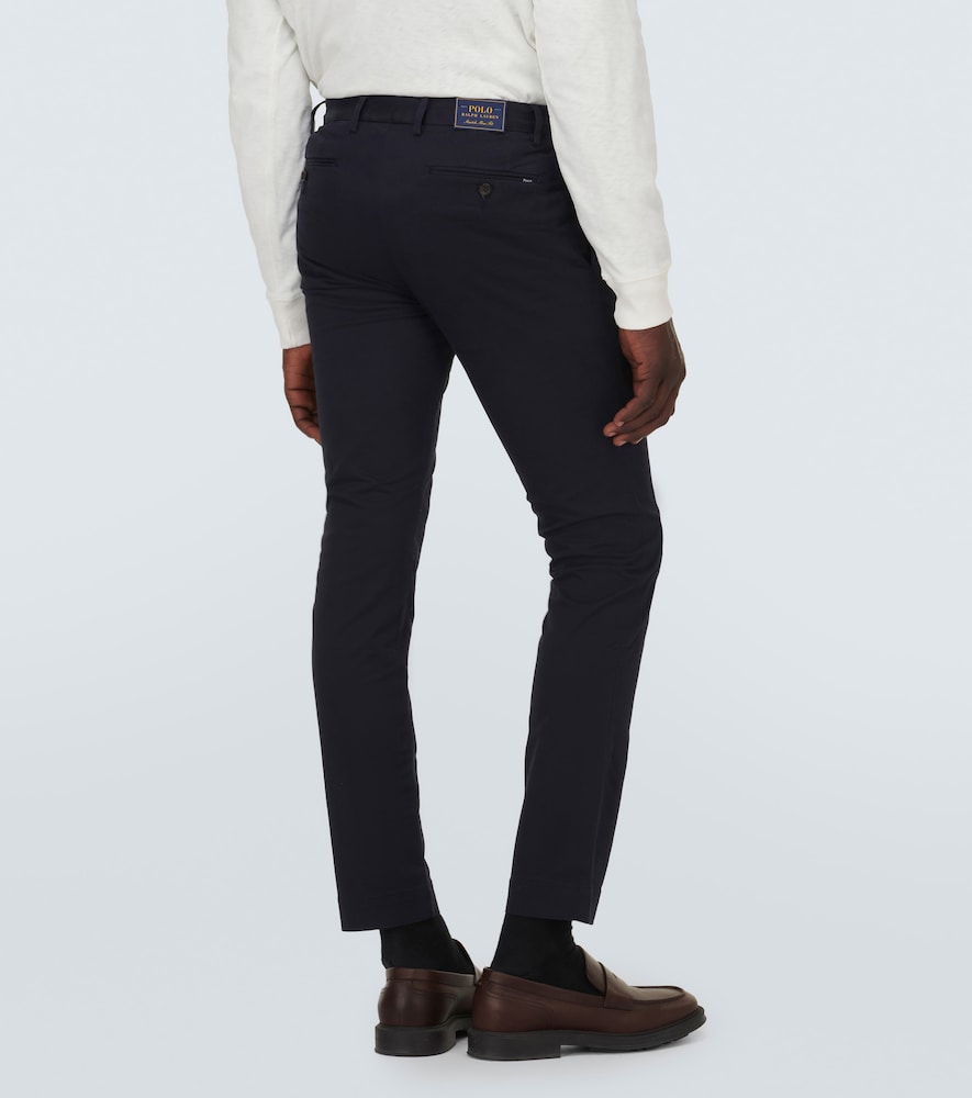 Slim-Fit Cotton Pants