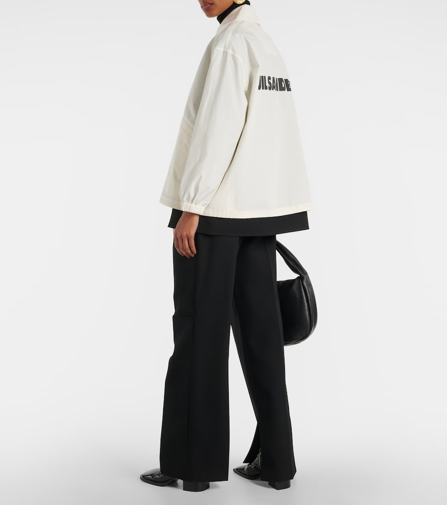  Jil Sander Jil Sander Logo Cotton Shirt Jacket 