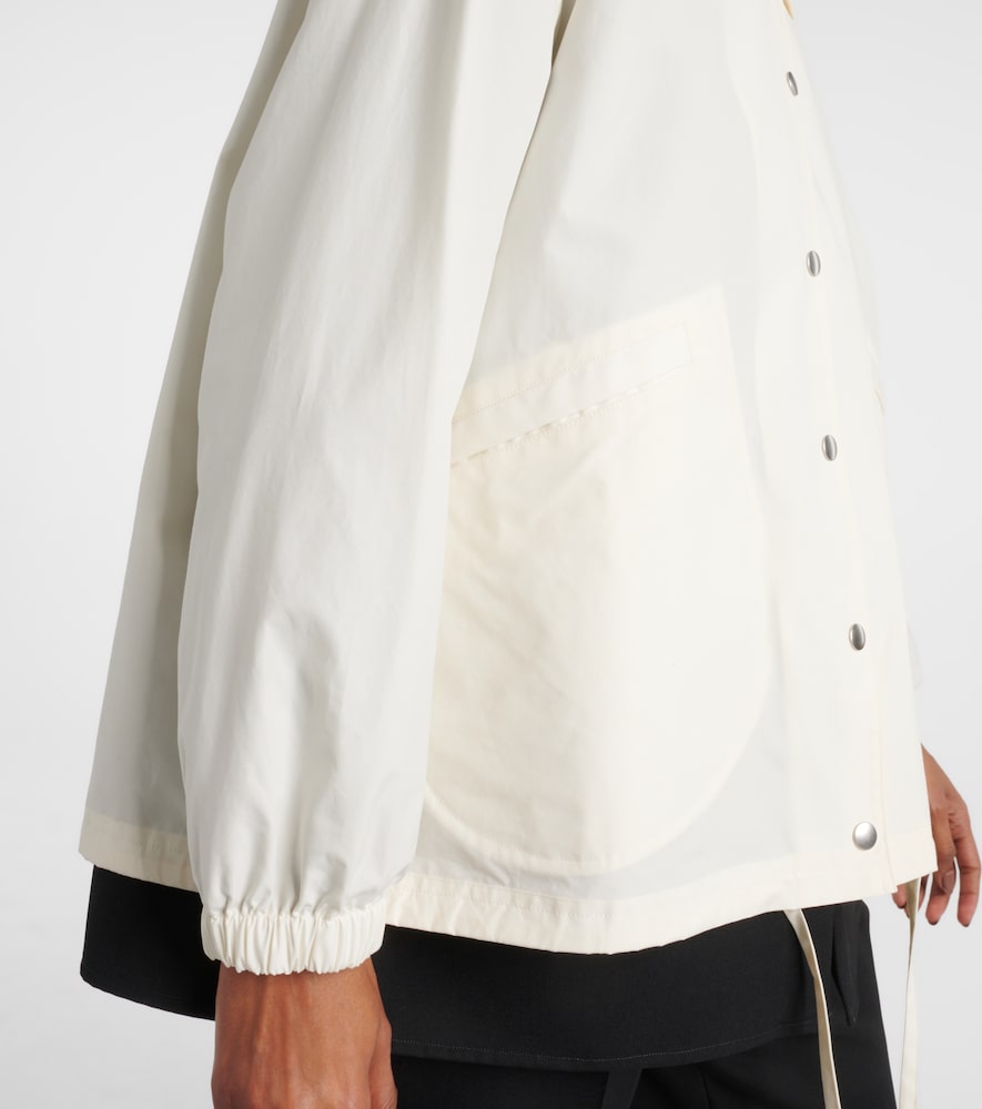  Jil Sander Jil Sander Logo Cotton Shirt Jacket 