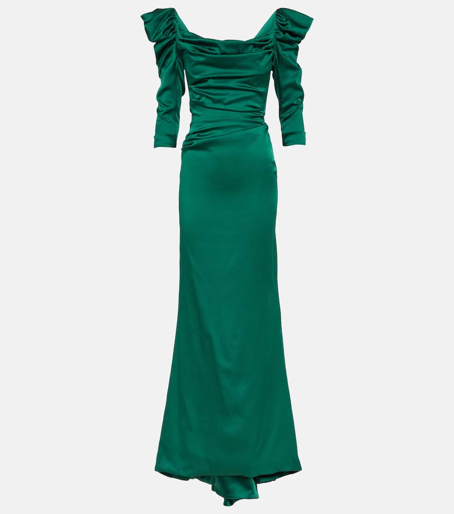 Vivienne Westwood Astral draped satin gown