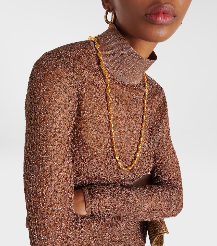  Tom Ford Tom Ford Maxikleid Aus Lurex® 