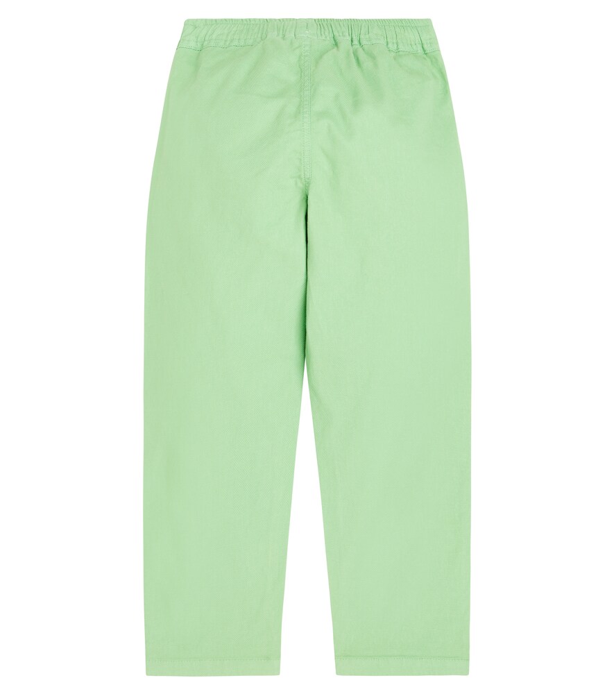  Il Gufo Il Gufo Cotton And Linen-blend Straight Pants 
