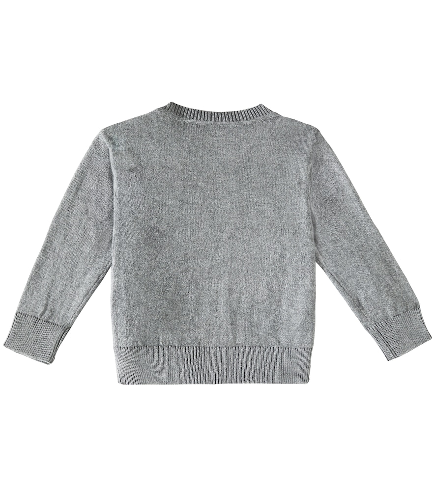 Stella Mccartney Kids Stella Mccartney Kids Pullover Aus Baumwolle Und Wolle 