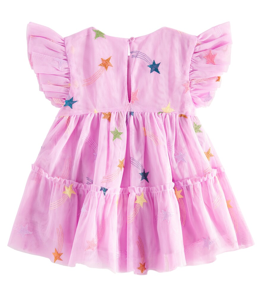  Stella Mccartney Kids Stella Mccartney Kids Baby Besticktes Kleid Aus Tüll 