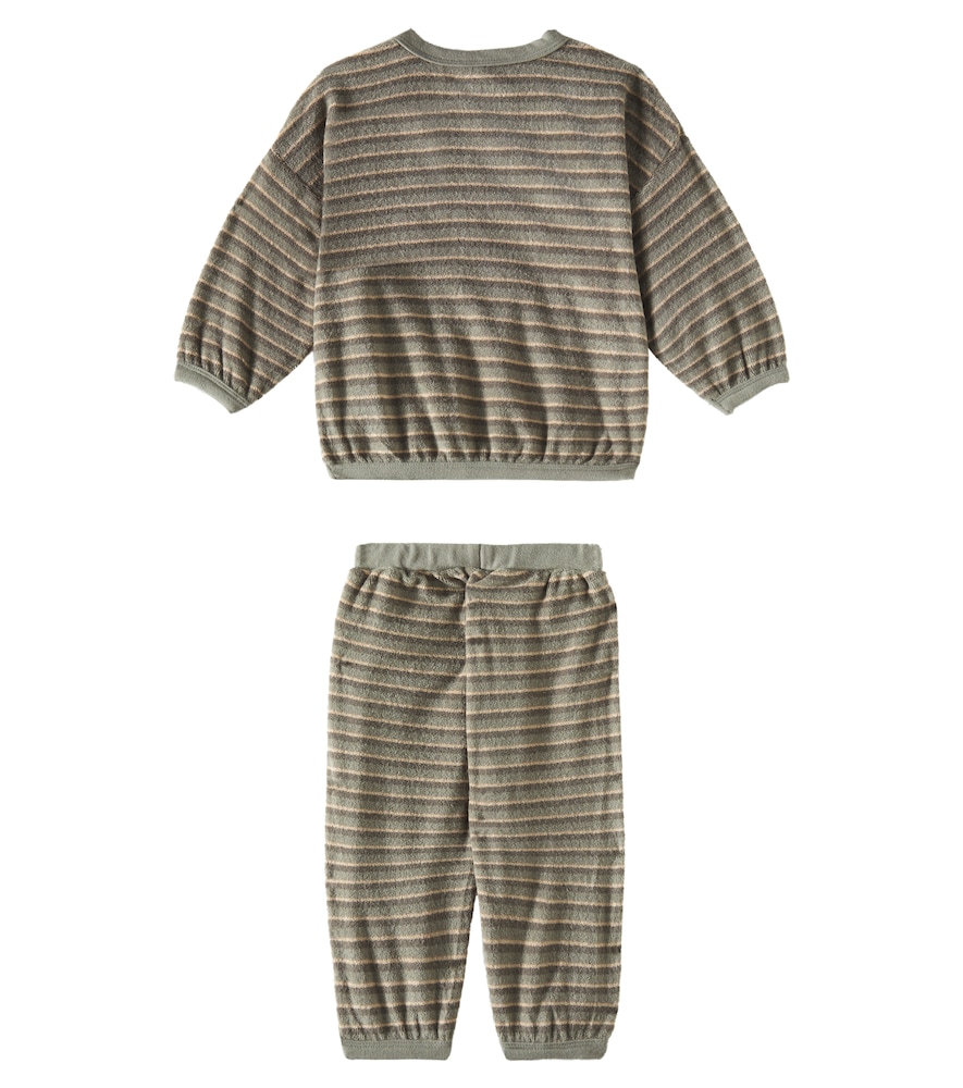  Rylee + Cru Rylee + Cru Baby Relaxed Sweatshirt And Pants Set 