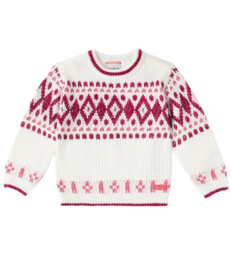 Scotch & Soda Fair-isle Sweater In Multicoloured