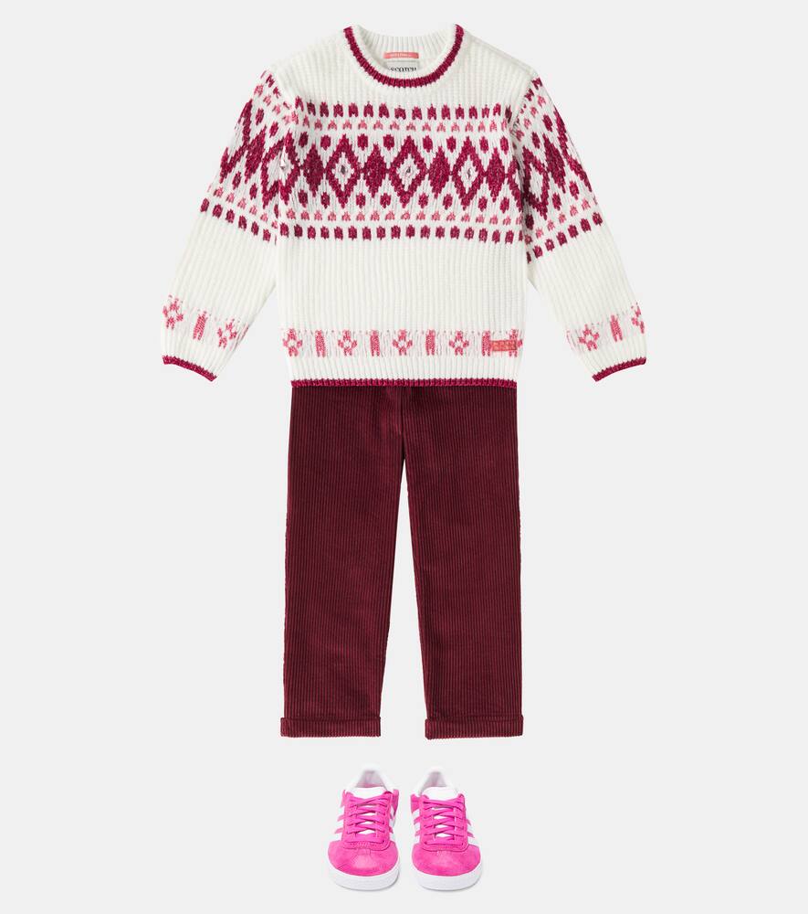 Scotch & Soda Fair-isle Sweater In Multicoloured