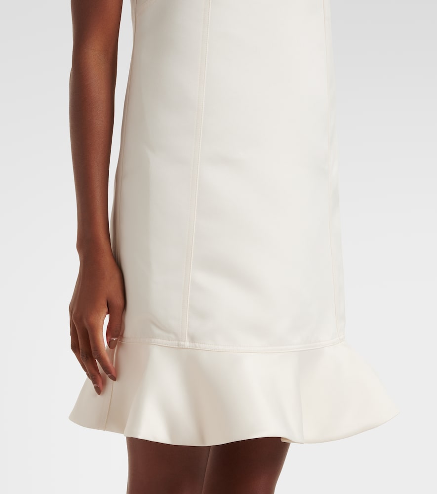  Ganni Ganni Duchess Satin Minidress 