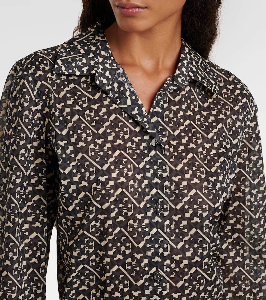 TORY BURCH COTTON MINIDRESS