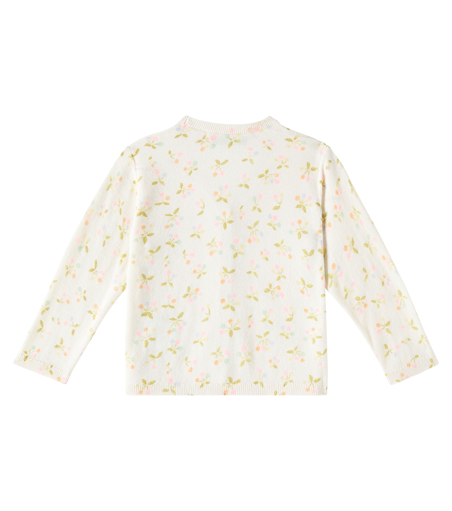  Bonpoint Bonpoint Baby Cardigan Azia Aus Baumwolle 