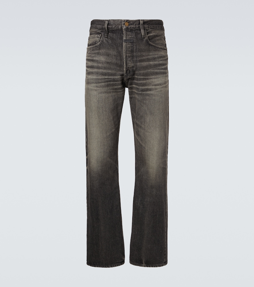 Fear of God Jean droit à taille mi-haute