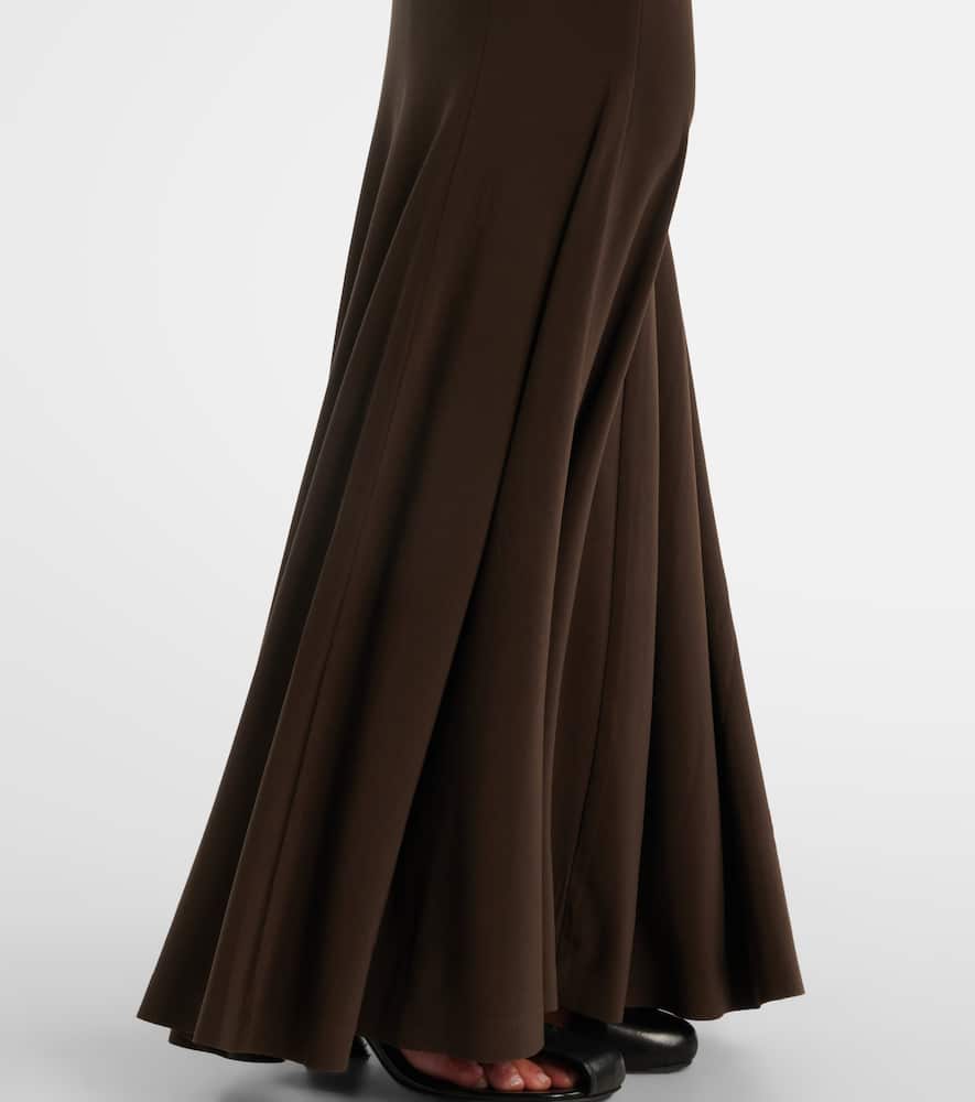 Norma Kamali X Revolve Dolman V Neck Fishtail Gown
