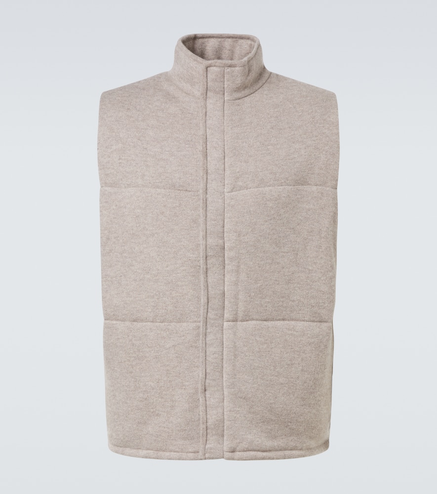 Cashmere vest