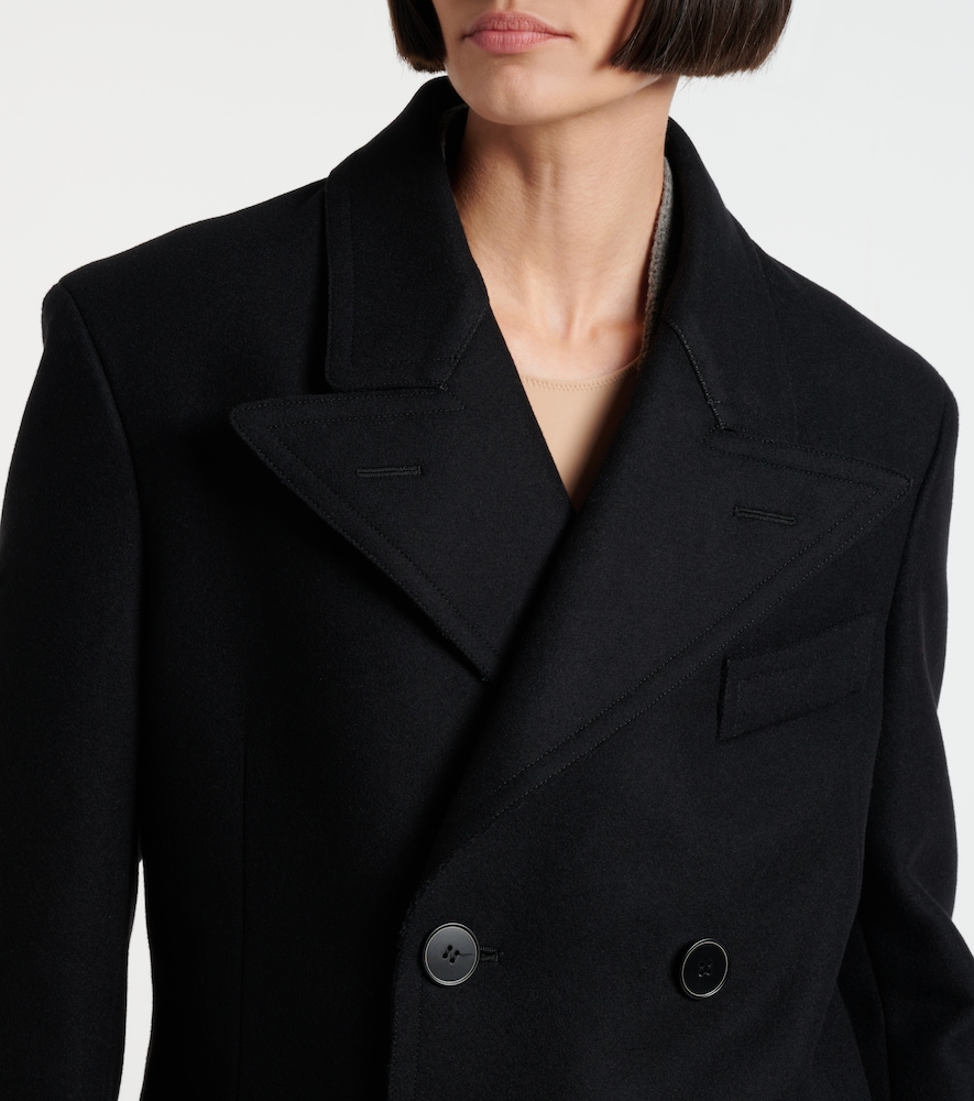 Double-Breasted Virgin Coat