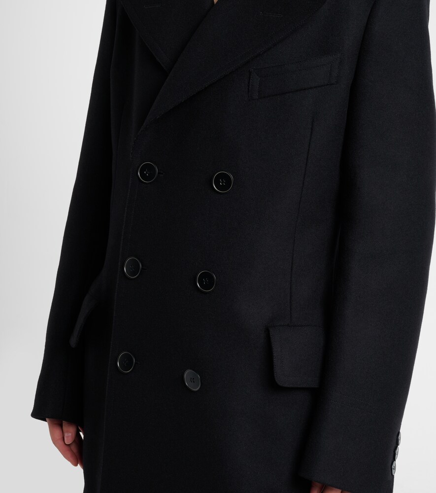 Double-Breasted Virgin Coat
