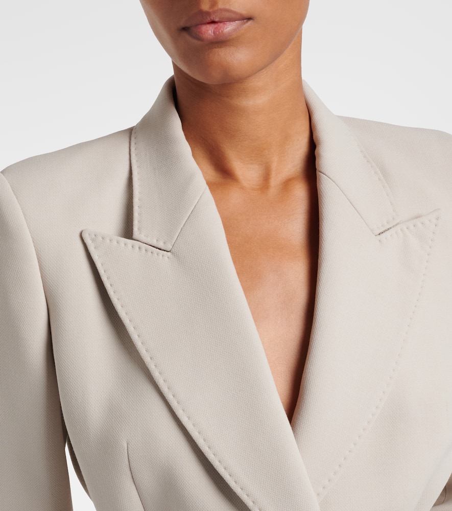 Gabriela Hearst Belted Wool Blazer In Neutral