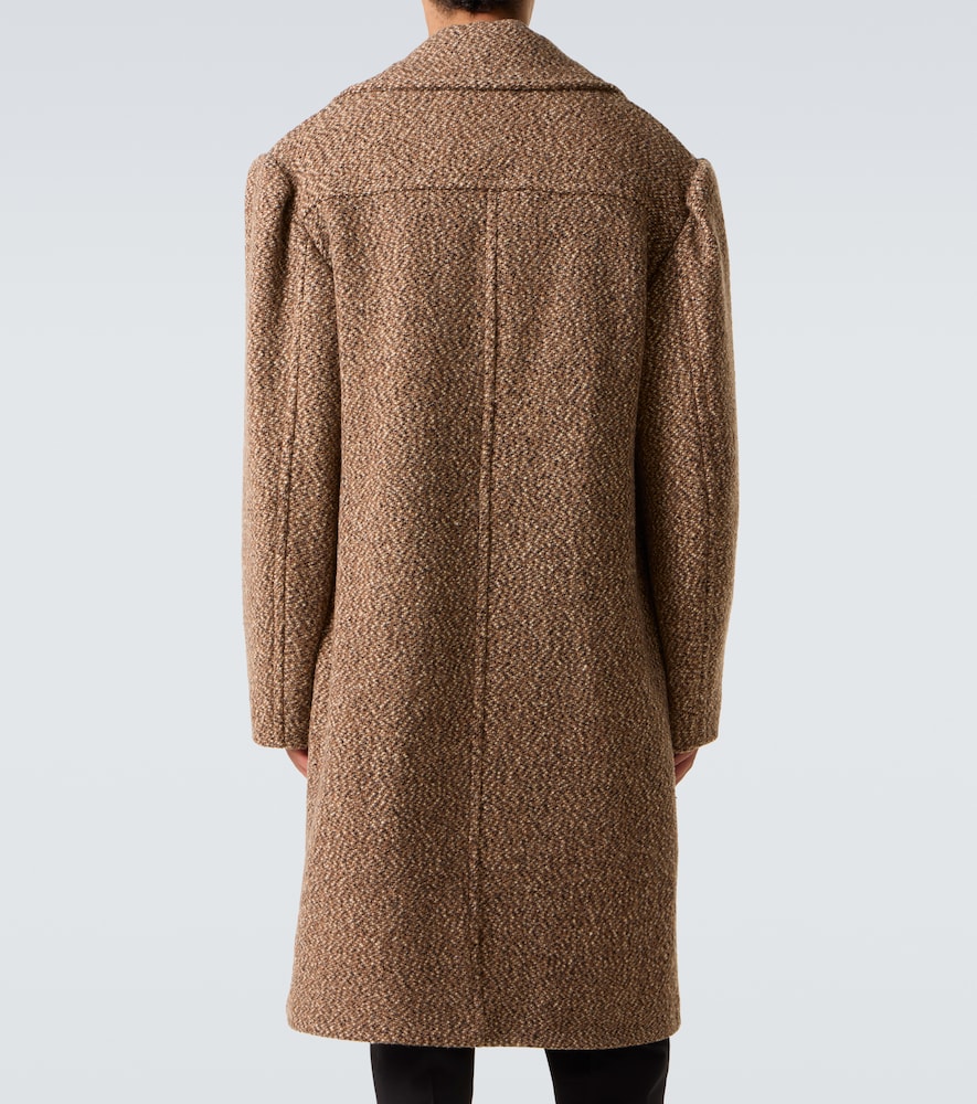  Dries Van Noten Dries Van Noten Double-breasted Wool-blend Coat 