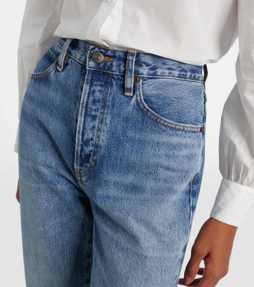  Frame Frame Vertical High-rise Straight Jeans 