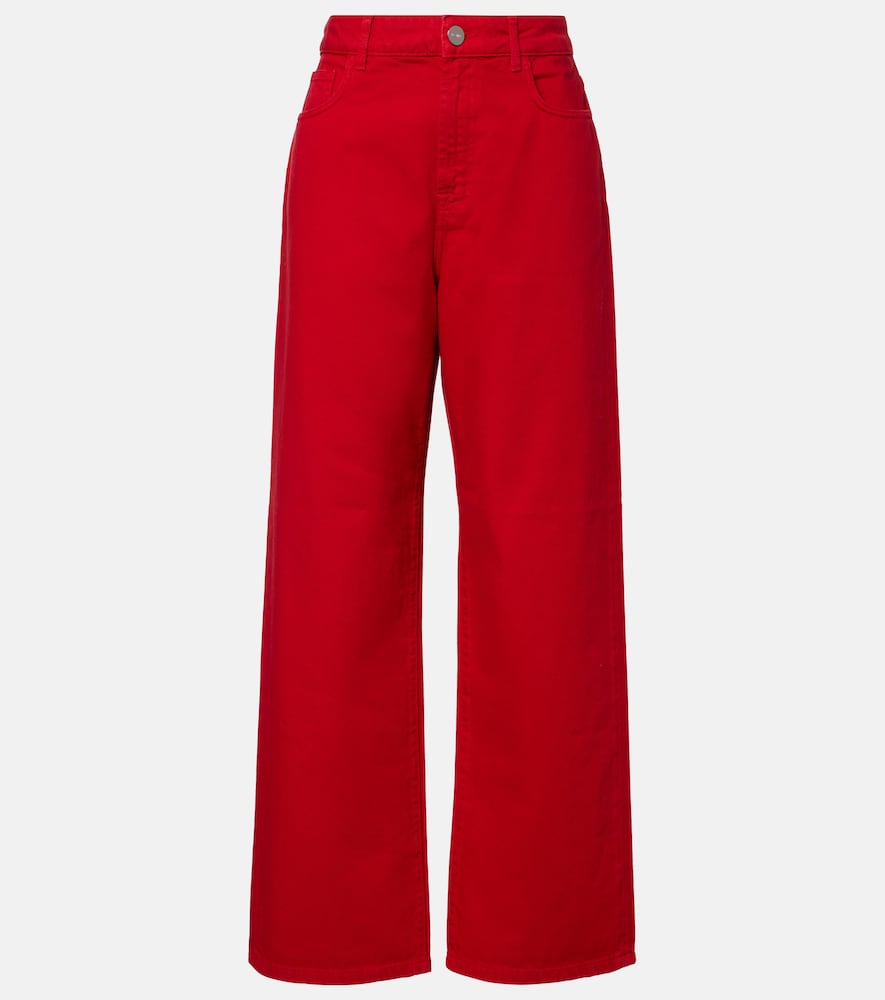 Rohe Róhe Mid-rise wide-leg jeans