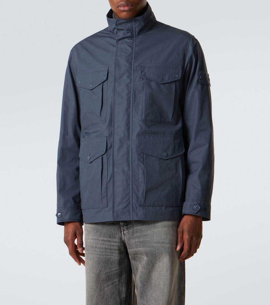 Stone Island Stone Island Feldjacke Compass Aus Baumwoll-canvas 