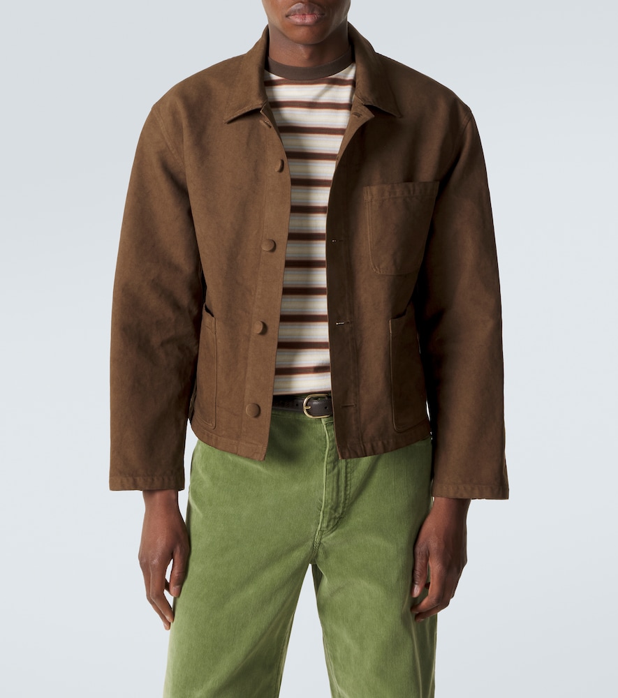  Auralee Auralee Jacke Aus Baumwoll-twill 