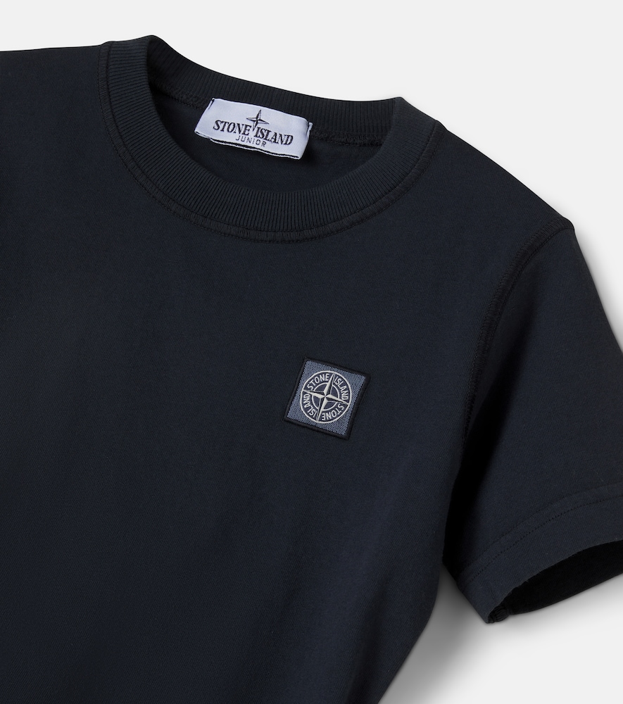  Stone Island Junior Stone Island Junior Compass Cotton Jersey T-shirt 