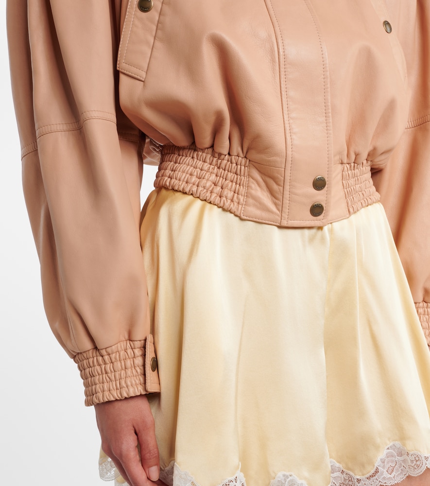 Chloé Scarf-Detail Cropped Jacket