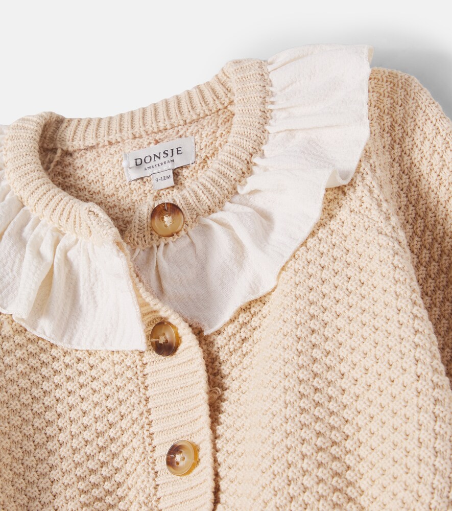  Donsje Donsje Baby Cardigan Veertje Aus Baumwolle 