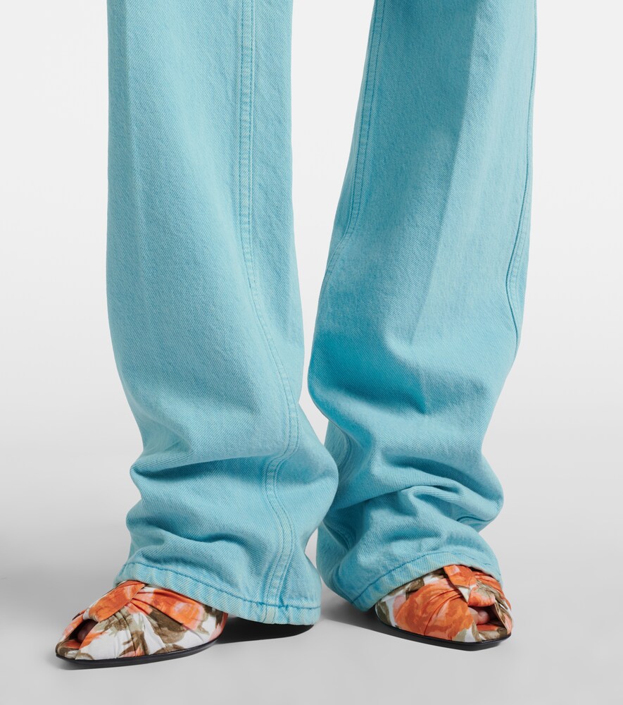 Chloé Suzie floral mules