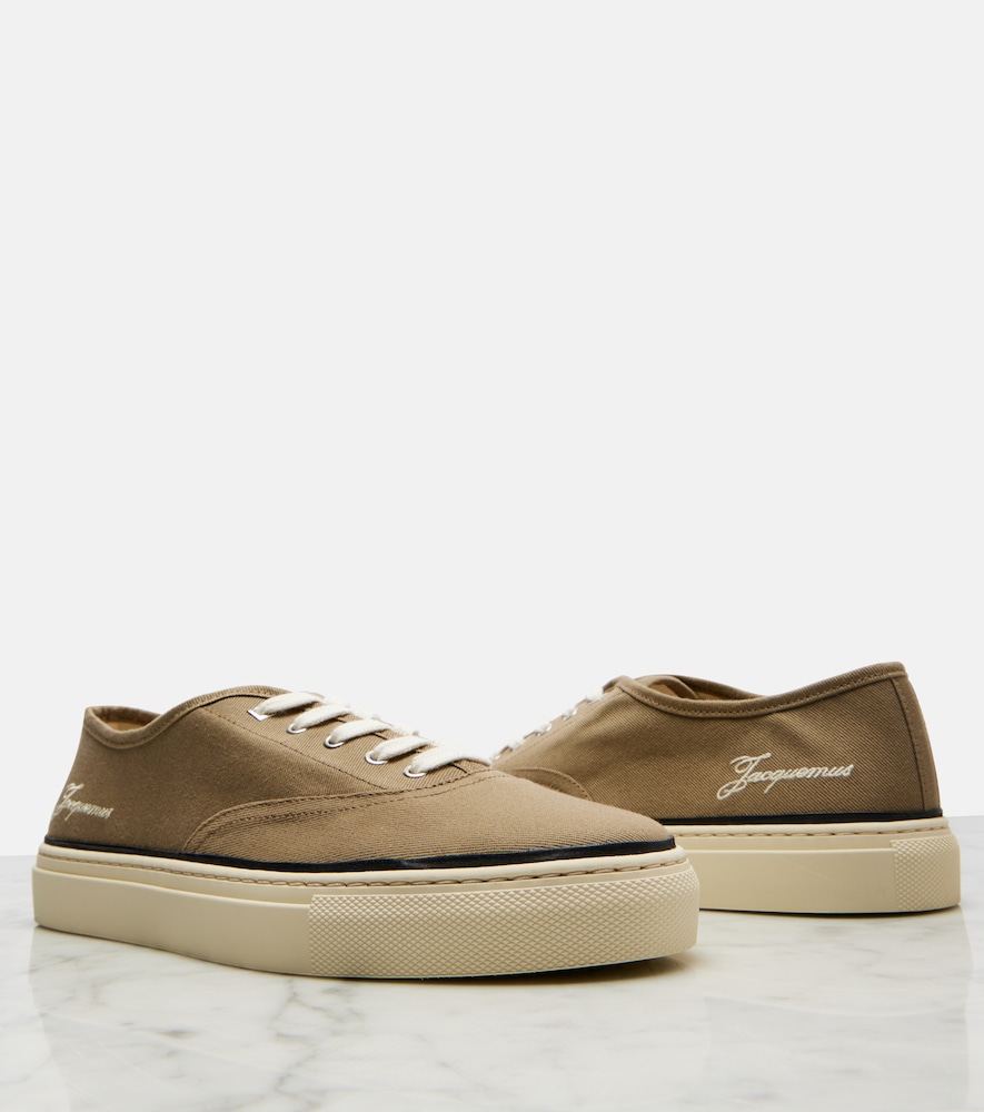  Jacquemus Jacquemus Fefe Canvas Sneakers 