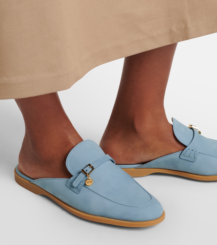 Tod's Gommino leather mules