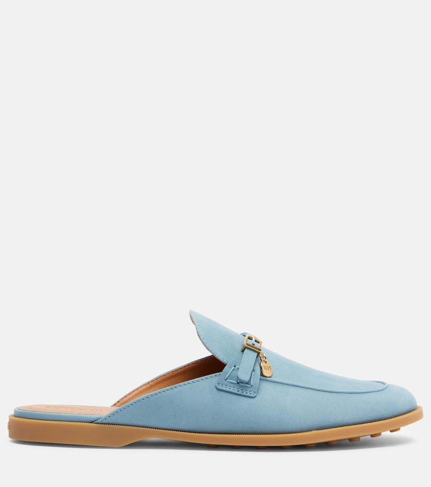  Tod's Tod's Gommino Leather Mules 