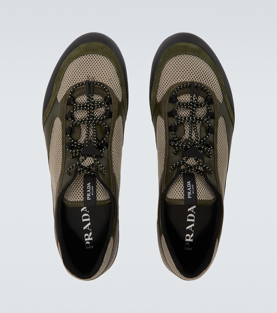  Prada Prada Sneakers Speedrock Mit Leder 