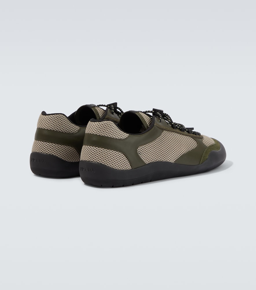  Prada Prada Sneakers Speedrock Mit Leder 
