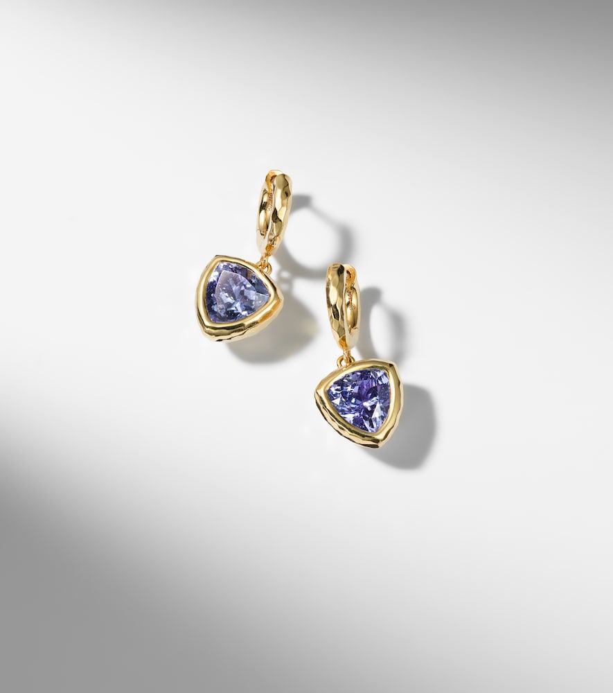  Octavia Elizabeth Octavia Elizabeth Ohrringe Hidden Gems Aus 18kt Gelbgold Mit Tansanit 