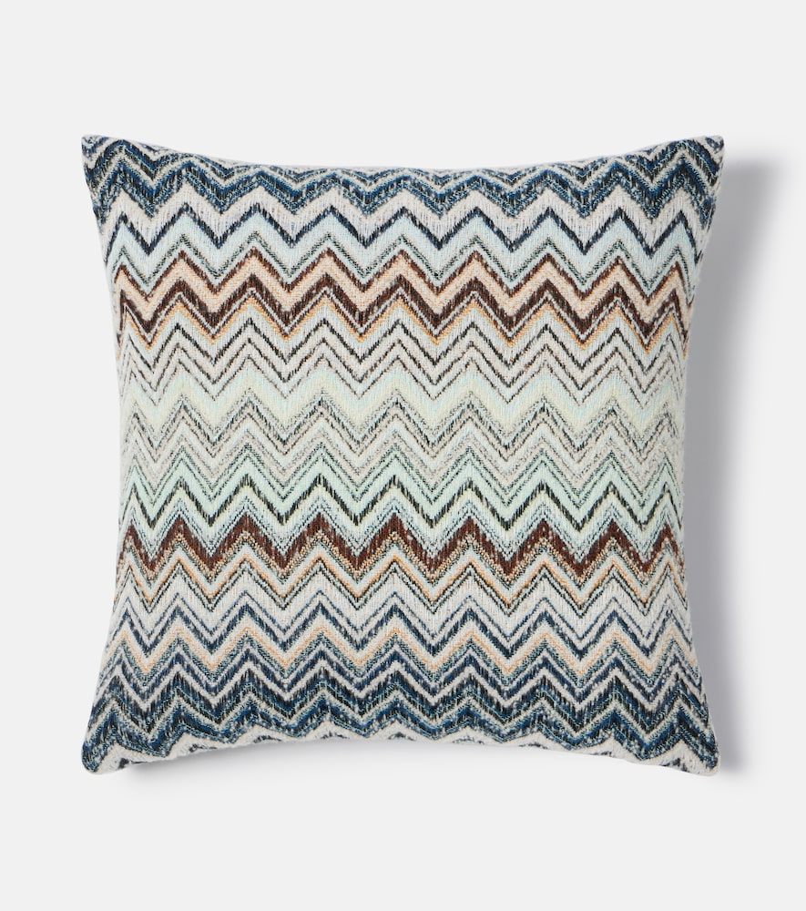 Missoni Forest cotton, wool and cashmere-blend cushion