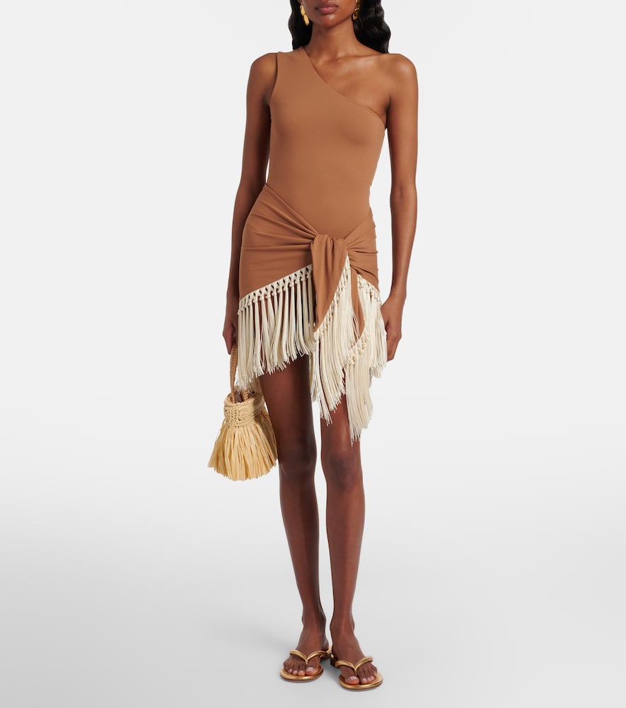 Taller Marmo Yacare swimsuit and beach cover-up set