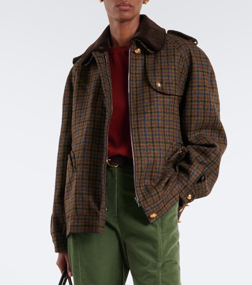 Blazé Milano Chausie Checked Virgin Jacket