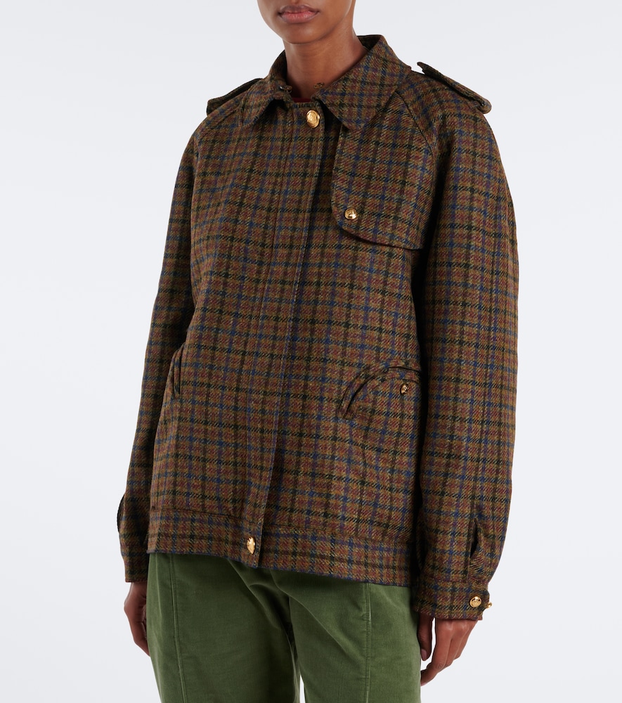 Blazé Milano Chausie Checked Virgin Jacket