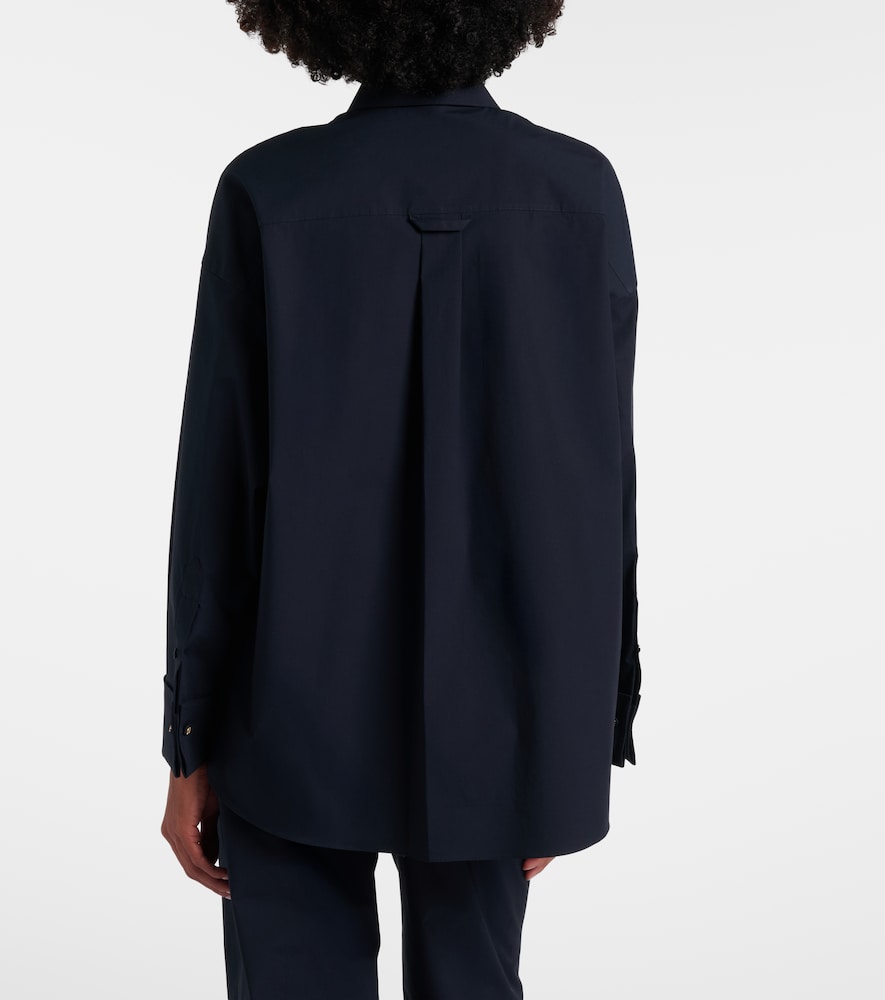 Poplin Power Ii Cotton-Blend Poplin Shirt